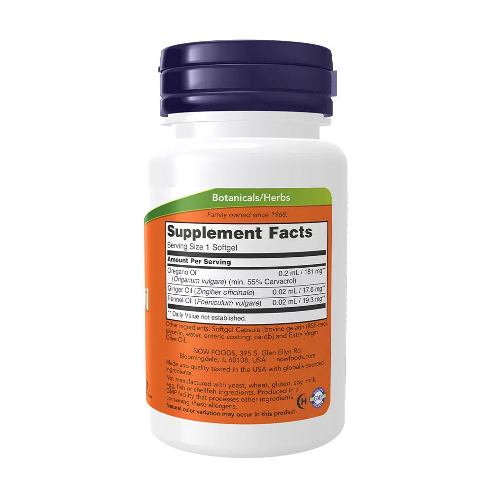 Now Foods Oregano Oil (90 Softgels)