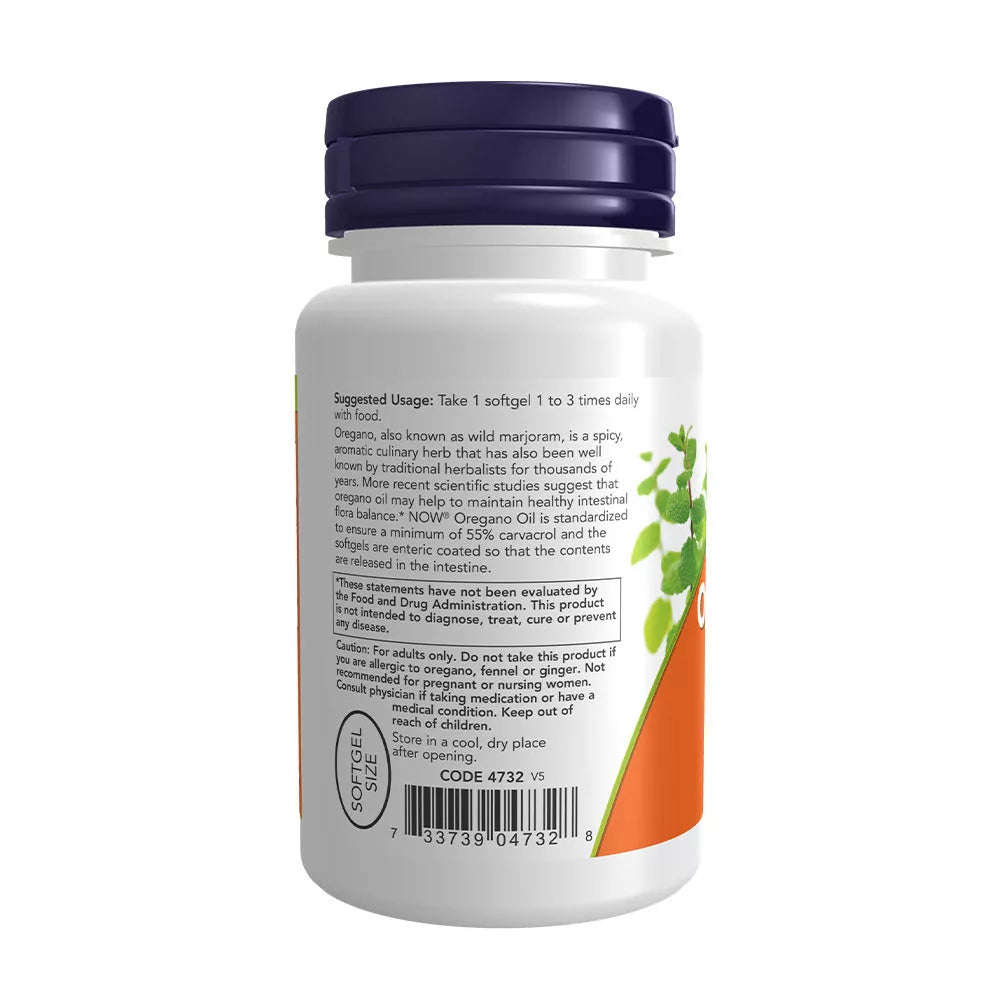 Now Foods Oregano Oil (90 Softgels)