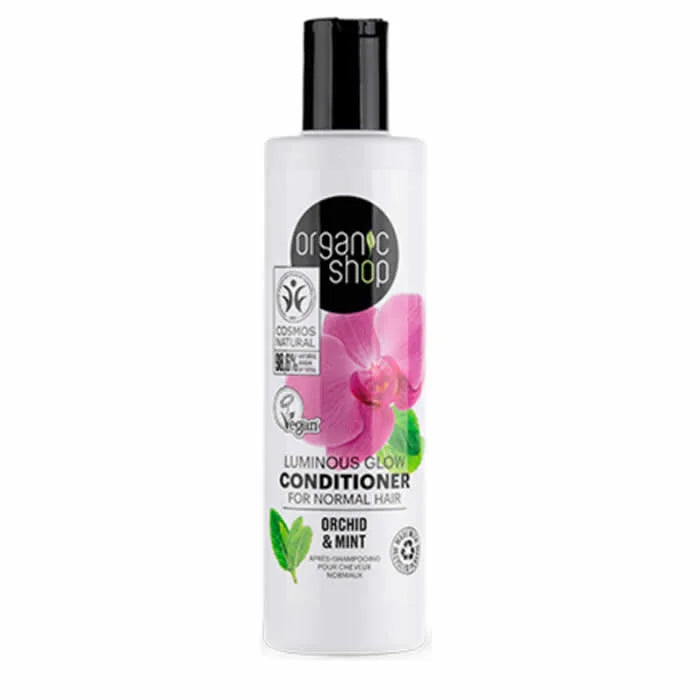 Organic Shop Luminous Glow Conditioner Orchid & Mint Normal Hair 280ml