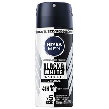 Invisible For Black & White Antiperspirant for Men in Spray 100ml