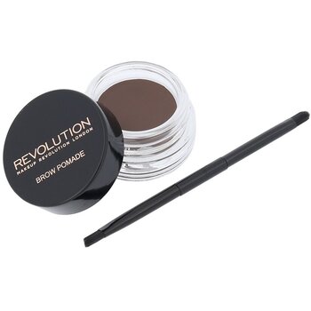 Brow Pomade With Double Ended Brush Dark Brown