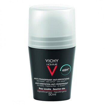 Deodorant for sensitive skin 48H Homme Deo roll-on (Anti-Transpirant Extra Sensitive) 50 ml 50ml