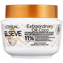 Hair mask with coconut oil for normal to dry, Elseve hair Elseve Extraordinary Oil 300 ml 300ml