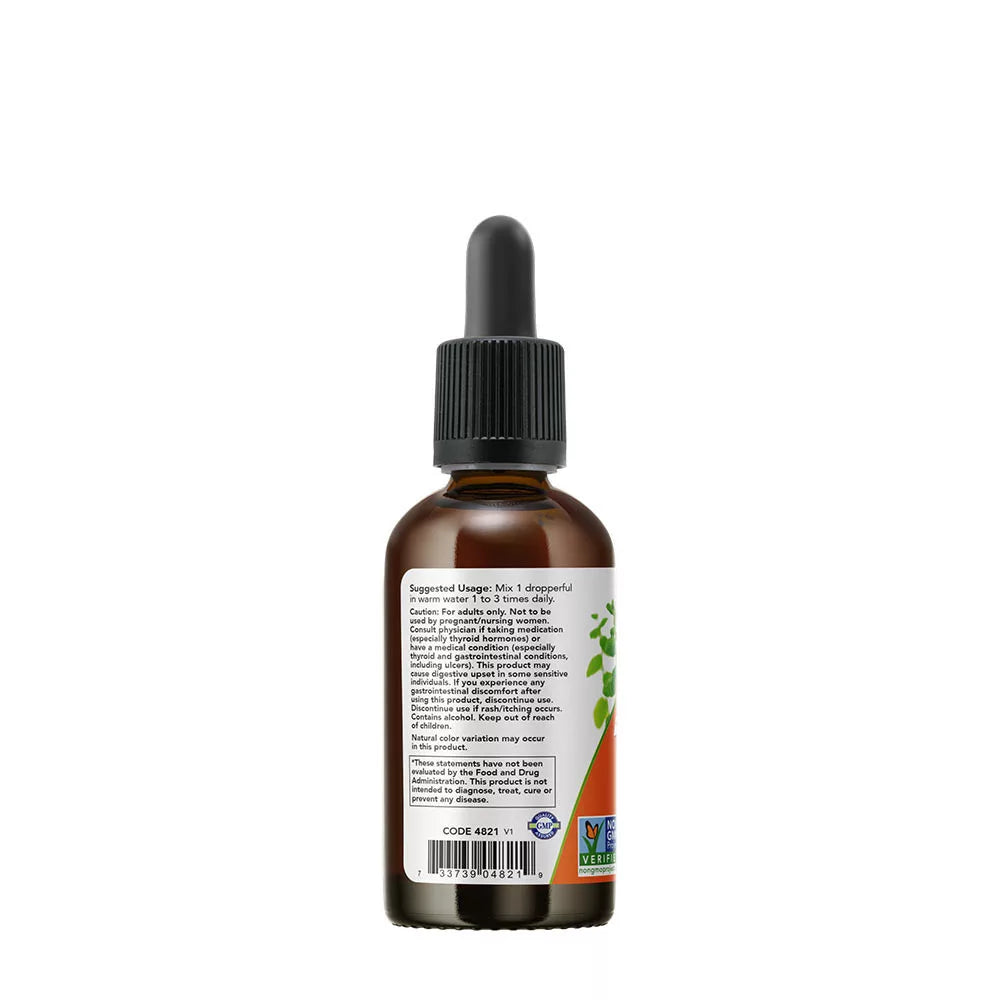 Now Foods Ashwagandha Extract Liquid, Organic (59 ml)