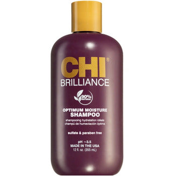 CHI Deep Brilliance Optimum Moisture - Shampoo for hydration and shine of hair 355ml