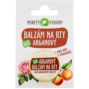 BIO lip balm with 12 ml organic argan oil