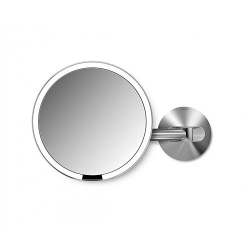 Network wall mirror Sensor with LED lighting, 5x magnification