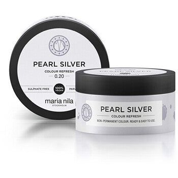 Fine nourishing mask without permanent color pigments Pearl Silver ( Colour Refresh Mask) 300ml