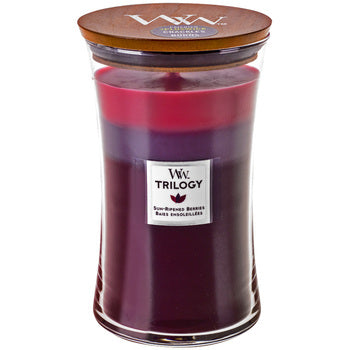 Sun Ripened Berries Trilogy Vase (berry ripening in the sun) - Scented candle 609.0g