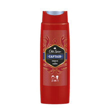 Captain Shower Gel + Shampoo - Shower gel for body and hair 400ml