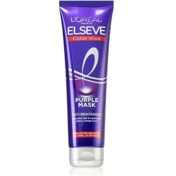Elseve Color Vive Purple Mask - Nourishing mask for blonde and highlighted hair 150ml