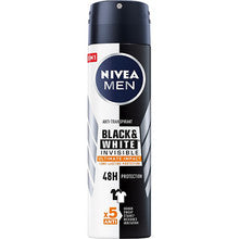 Men Invisible Black & White Ultimate Impact - Antiperspirant spray 150ml