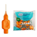 Interdental Brush Extra Soft (0.45 mm orange 8 pcs) - Very fine interdental brushes 8.0ks