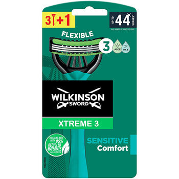 Xtreme3 ​​Sensitive (4 pcs) - Disposable razor for men