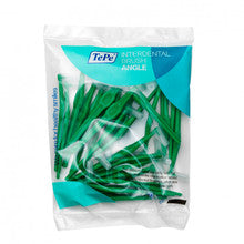Angle Interdental Brush (25 pcs) - Interdental brushes 0.45 oranžová