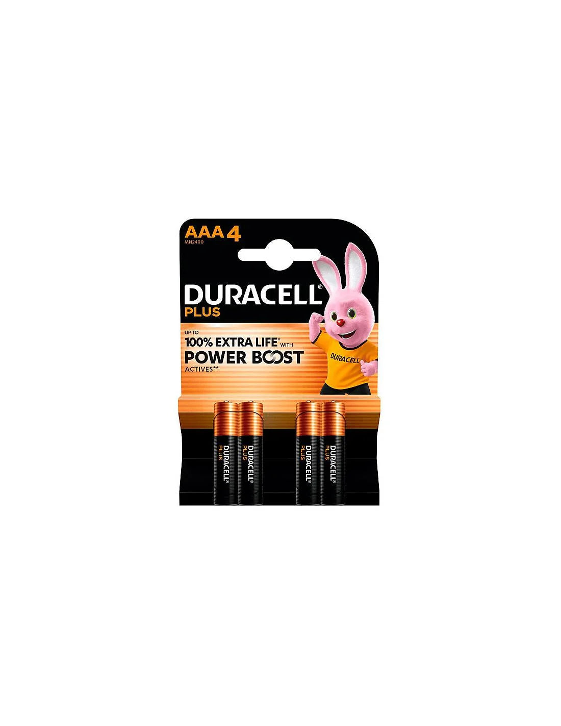 Duracell Plus Aaa Pack 4 Pilas Lr3