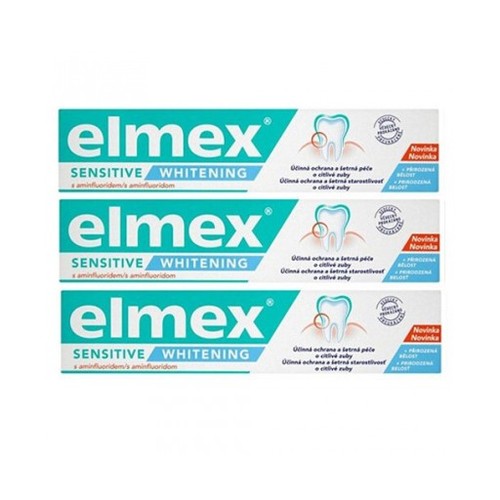 Sensitive Whitening (3 x 75 ml) - Whitening toothpaste for sensitive teeth
