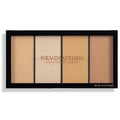 Revolution Re-Loaded Highlighter Palette - Brightener palette 20 g Lustre Lights Warm