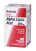 Health Aid Acid Alpha Lipoic 250 Mg 60 Caps