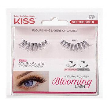 Blooming Lash (1 pair) - False eyelashes blooming with a glowing look Lily