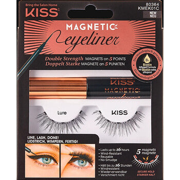 Magnetic Eyeliner & Lash Kit - Magnetic false eyelashes with eyeliner 02 Tempt