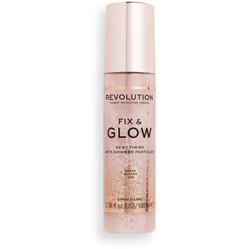 Fix & Glow Dewy Finish - Brightening fixation spray for make-up 100ml