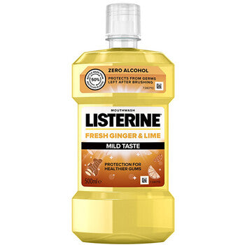 Fresh Ginger & Lime Mild Taste Mouthwash - Mouthwash 500ml