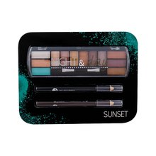 Night & Day Sunset Eyes Palette - Gift set for eye make-up Sunset