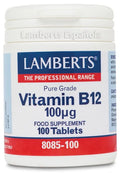 Lamberts Vitamina B12 100-Ug 100 Tabs