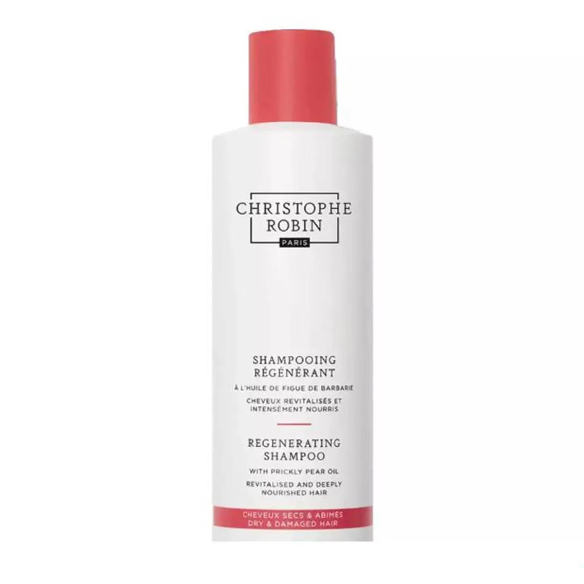 Christophe Robin Shampooing Régénérant À L'huile Rare De Figue De Barbarie 250ml