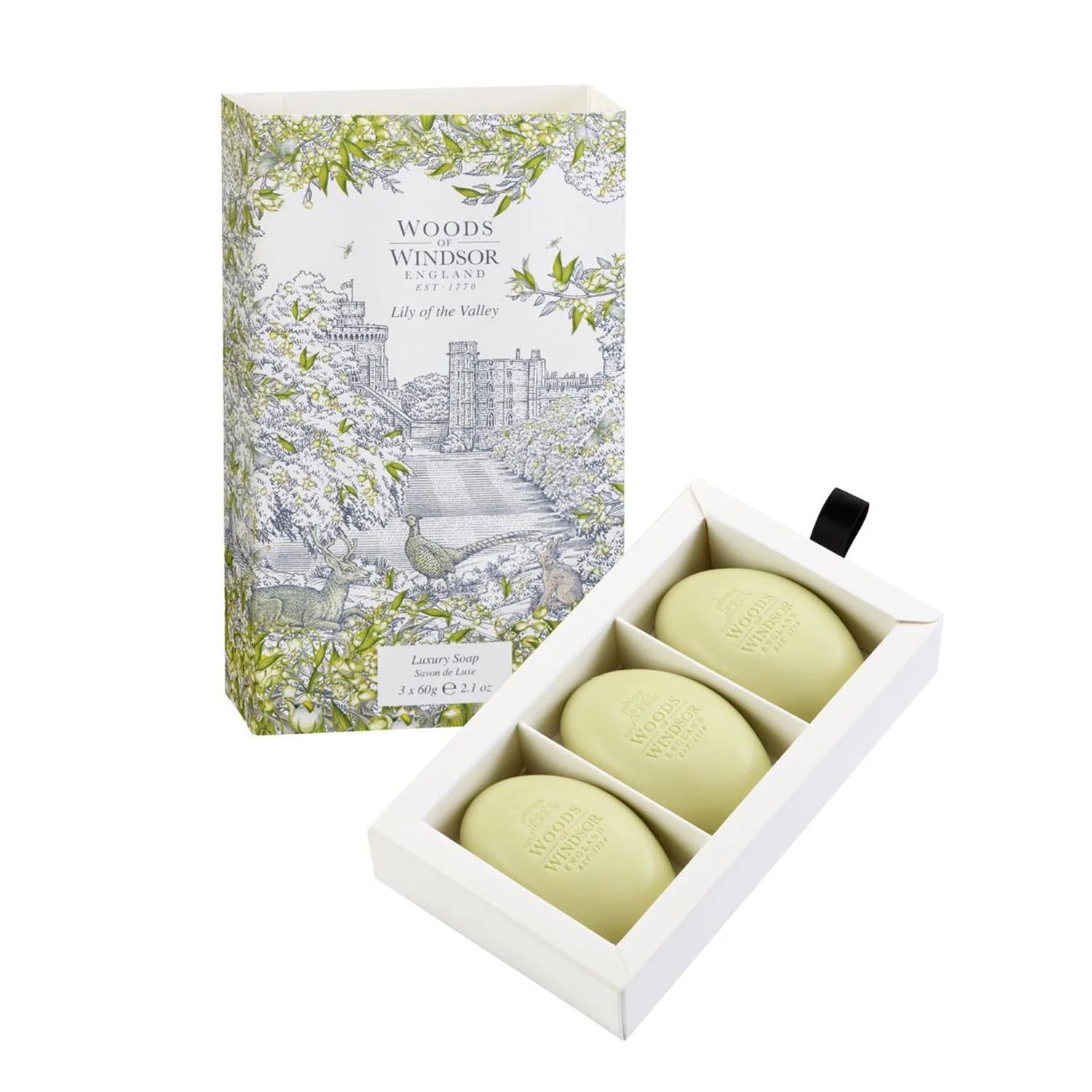 Woods Of Windsor Woods Windsor Lilly Of The Valley Jabon Luxury 62ml