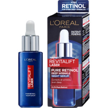 Revitalift Laser X3 Night Serum - Night serum with retinol 30ml