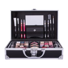 Fabulous Beauty Train Case Black - Suitcase with decorative cosmetics 66.0g