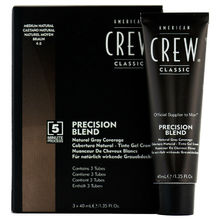 PRECISION BLEND Natural Gray Coverage - Toning hair mousse for gray hair 3 x 40 ml Medium Ash 5-6