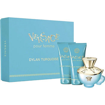Dylan Turquoise pour Femme Gift set EDT 100 ml, shower gel 100 ml, body gel 100 ml and miniature EDT 5 ml 100ml
