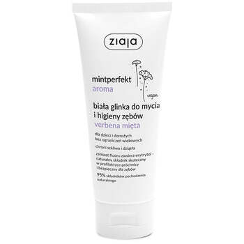Mintperfect Aroma White Clay Verbena & Mint Toothpaste - Toothpaste with minerals and white clay 100ml