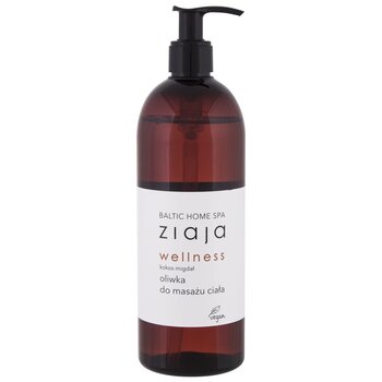 Baltic Home Spa Wellness Coconut Body Massage Oil ( kokos a mandle ) - Massage body oil 490ml