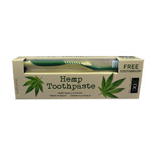 XOC Toothpaste + Toothbrush - Hemp toothpaste and toothbrush 100ml