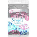 Simply Venus 3 Plus ( 8 + 4 pcs ) - Disposable razors