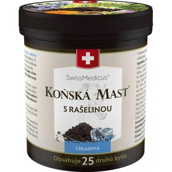 Horse Ointment with Peat Cooling in Plastic Jar 250 ml