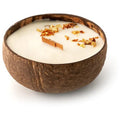 Candle in Coconut - lemon & mint