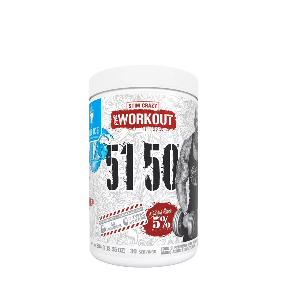 5% Nutrition 5150 High Stimulant Pre-workout: Legendary Series (384 g, Blue Ice)