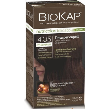 NUTRICOLOR DELICATO - hair color - 4.05 chestnut chocolate 140 ml