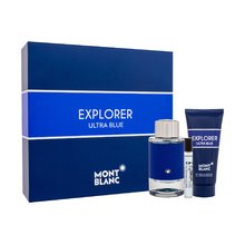 Explorer Ultra Blue Gift set EDP 100 ml, miniature EDP 7.5 ml and shower gel 100 ml 100ml