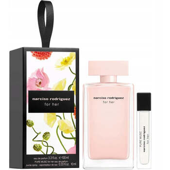 Narciso Rodriguez for Her EDP 100ml gift set and Pure Musc EDP 10ml miniature
