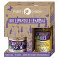 Care set with medicinal lavender