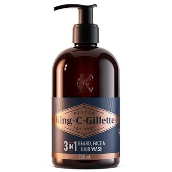 King Beard & Face Wash Shampoo 350ml