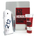 212 Men Heroes Gift Set EDT 90 ml, shower gel 100 ml and miniature EDT 10 ml 90ml