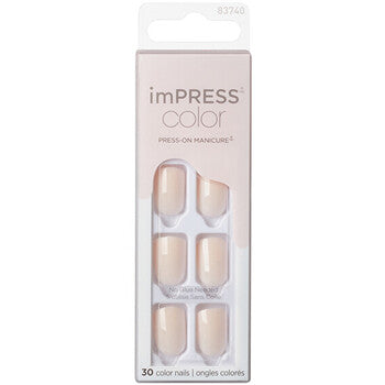 ImPRESS Color Point Pink Nails ( 30 pcs )