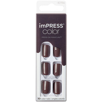 ImPRESS Color Try Gray Nails ( 30 pcs )
